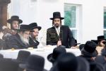 כ"ק אדמו"ר מסאטמאר שליט"א באזוכט אין ישיבה קטנה אין בארא פארק 