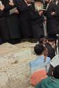 כ"ק אדמו"ר מאמשינוב שליט"א אויף מקומות הקדושים אין טבריה 