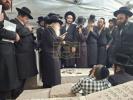 כ"ק אדמו"ר מאמשינוב שליט"א אויף מקומות הקדושים אין טבריה 