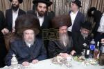 הגה"צ ר' יעקב  מאיר שעכטער שליט"א אין קרית ספר ביי די שמחת הבר מצוה פון זיין אייניקל.