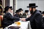 פולע גאלעריע: שמחת התנאים לבן הגה"צ רבי שלום טייטלבוים שליט"א חתן הגה"צ ראש ישיבת סאטמאר בני ברק שליט"א מיט די טאכטער פון הגה"צ רבי שלמה רובין שליט"א אבד"ק ציעשנוב קרית יואל פארגעקומען אין קרית יואל