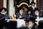 פולע גאלעריע: שמחת התנאים לבן הגה"צ רבי שלום טייטלבוים שליט"א חתן הגה"צ ראש ישיבת סאטמאר בני ברק שליט"א מיט די טאכטער פון הגה"צ רבי שלמה רובין שליט"א אבד"ק ציעשנוב קרית יואל פארגעקומען אין קרית יואל