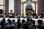 פולע גאלעריע: שמחת התנאים לבן הגה"צ רבי שלום טייטלבוים שליט"א חתן הגה"צ ראש ישיבת סאטמאר בני ברק שליט"א מיט די טאכטער פון הגה"צ רבי שלמה רובין שליט"א אבד"ק ציעשנוב קרית יואל פארגעקומען אין קרית יואל