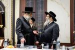 פולע גאלעריע: שמחת התנאים לבן הגה"צ רבי שלום טייטלבוים שליט"א חתן הגה"צ ראש ישיבת סאטמאר בני ברק שליט"א מיט די טאכטער פון הגה"צ רבי שלמה רובין שליט"א אבד"ק ציעשנוב קרית יואל פארגעקומען אין קרית יואל