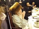 כ"ק אדמו"ר מתורת חכם שליט"א ביים שולחן הטהור אינעם היכל ביהמ"ד "בית נפתלי".