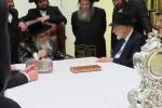 בארימטער נגיד און פילאנטראפ ר' רובי שאראן אויף א באזוך ביי כ"ק אדמו"ר מסאטמאר שליט"א.