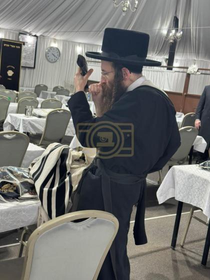 הגה"צ רבי נטע פאנעט מוויטעפסק שליט"א ביים בלאזן שו