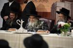מסיבה ותבנהו מהרה לטובת ביהמ"ד החדש יסב לב דסאטמאר שכונת 306 - מאנסי בראשות כ"ק אדמו"ר מסאטמאר שליט"א 