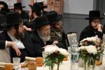 מסיבה ותבנהו מהרה לטובת ביהמ"ד החדש יסב לב דסאטמאר שכונת 306 - מאנסי בראשות כ"ק אדמו"ר מסאטמאר שליט"א 