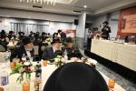 מסיבה ותבנהו מהרה לטובת ביהמ"ד החדש יסב לב דסאטמאר שכונת 306 - מאנסי בראשות כ"ק אדמו"ר מסאטמאר שליט"א 