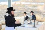 כ"ק  אדמור מקאסוב שליט"א ביים מאמד הישועות דעם מאנטאג אין שילה הקדומה דארט ווי זיין הייליגע פאטער פלעגט אפרעכטן אלע יארן.
