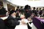 מסיבת חומש סעודה אין תלמוד תורה סאטמאר ירושלים.