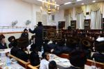 א שיינע שבע ברכות איז פארגעקומען  אין חצה"ק סטראפקוב ויי עס האט זיך באטייליגט כ"ק אדמו'ר מפינסק קארלין שליט'א.