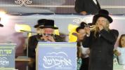 מעמד סיום הזוהר דורך די לומדים פון "אתכנשו" אין אתרא קדישא מירון.