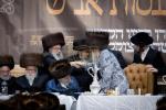 סעודת הילולא מוצאי שבת ראה כ"ו אב אין ביהמ"ד סאטמאר מאנסי בראשות כ"ק גאב"ד סאטמאר מאנסי שליט"א