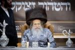 סעודת הילולא מוצאי שבת ראה כ"ו אב אין ביהמ"ד סאטמאר מאנסי בראשות כ"ק גאב"ד סאטמאר מאנסי שליט"א