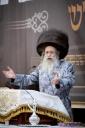 סעודת הילולא מוצאי שבת ראה כ"ו אב אין ביהמ"ד סאטמאר מאנסי בראשות כ"ק גאב"ד סאטמאר מאנסי שליט"א