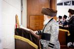 כ"ק אדמו"ר מבאבוב שליט"א ביים וויילן צווישן די בחורים אין  מחנה מתיבתא עץ חיים דעם שבת קודש פרשת ראה.