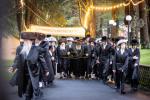 כ"ק אדמו"ר מבאבוב שליט"א ביים וויילן צווישן די בחורים אין  מחנה מתיבתא עץ חיים דעם שבת קודש פרשת ראה.