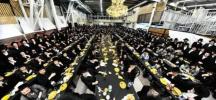 ערשטע בילדער פון די סעודת הילולא רבתי פון כ"ק אדמו"ר מקרעטשניף סיגעט זצ"ל ביי די קינדער האחים אדמו"רים.