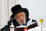 יארצייט טיש פון כ"ק אדמו"ר מסאדיגורא זצ"ל ביי כ"ק אדמו"ר מקאפיטשניץ שליט"א.
