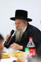 יארצייט טיש פון כ"ק אדמו"ר מסאדיגורא זצ"ל ביי כ"ק אדמו"ר מקאפיטשניץ שליט"א.