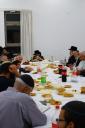 יארצייט טיש פון כ"ק אדמו"ר מסאדיגורא זצ"ל ביי כ"ק אדמו"ר מקאפיטשניץ שליט"א.