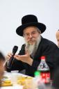 יארצייט טיש פון כ"ק אדמו"ר מסאדיגורא זצ"ל ביי כ"ק אדמו"ר מקאפיטשניץ שליט"א.