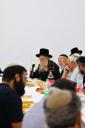 יארצייט טיש פון כ"ק אדמו"ר מסאדיגורא זצ"ל ביי כ"ק אדמו"ר מקאפיטשניץ שליט"א.