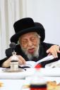 יארצייט טיש פון כ"ק אדמו"ר מסאדיגורא זצ"ל ביי כ"ק אדמו"ר מקאפיטשניץ שליט"א.