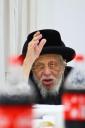 יארצייט טיש פון כ"ק אדמו"ר מסאדיגורא זצ"ל ביי כ"ק אדמו"ר מקאפיטשניץ שליט"א.