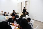 יארצייט טיש פון כ"ק אדמו"ר מסאדיגורא זצ"ל ביי כ"ק אדמו"ר מקאפיטשניץ שליט"א.