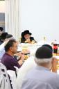 יארצייט טיש פון כ"ק אדמו"ר מסאדיגורא זצ"ל ביי כ"ק אדמו"ר מקאפיטשניץ שליט"א.