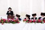 חגיגת הכנסת ספר תורה אריינגעגעבן צום ביהמ"ד הגדול אין קרית יואל דורך הרה"ח ר' אברהם מאיר יעקב פאלאטשעק הי"ו מיט די בהשתתפות כ"ק אדמו"ר מסאטמאר שליט"א.