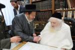 בילדער פון רבנים און ראשי ישיבות וואס זענען אין די לעצטערע טעג אריין בקודש פנומה צו כ"ק גאב"ד ירושלים שליט"א.