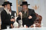 יארצייט פון בעל תפארת אהרן שומרי אמונים זצ"ל ביי כ"ק אדמו"ר משומרי אמונים שליט"א.