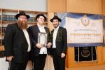א הערליכע מעמד פארגעקומען אין מאסקאווע לרגל די סיום פונעם שנת הלימודים אין ישיבה לצעירים,