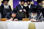 פולע בילדער גאלעריע פון די באזוך אין די סאטמארער אינגעל קעמפ און מעמד הנחת אבן הפינה פארן בנין שפע יואל דורך כ"ק אדמו"ר מסאטמאר שליט"א.