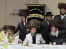 יארצייט אין ארץ ישראל פון כ"ק אדמו"ר מקרעטשניף סיגעט זצ"ל ביי כ"ק אדמו"ר מקרעטשניף סיגעט שליט"א פון וויליאמסבורג.