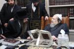 אדמו"רים און ראשי ישיבות ביי הרה"ק רבי יעקב מאיר שעכטער שליט"א לקראת די ימים נוראים