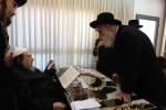 אדמו"רים און ראשי ישיבות ביי הרה"ק רבי יעקב מאיר שעכטער שליט"א לקראת די ימים נוראים