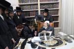 אדמו"רים און ראשי ישיבות ביי הרה"ק רבי יעקב מאיר שעכטער שליט"א לקראת די ימים נוראים