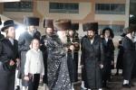 בילדער גאלעריע פון כ"ק מרן אדמו"ר משאץ ויזניץ שליט"א  ביים מאכן קידוש לבנה און הבדלה.