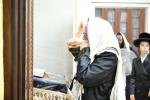 בילדער גאלעריע פון שחרית און תקיעות שופר ביי כ"ק אדמו"ר מצאנז שליט"א