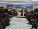 כ"ק אדמו"ר מצאנז קלויזענבורג שליט"א אויף א קורצע באזוך אין ארה"ק.
