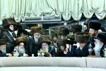 כ"ק אדמו"ר מצאנז קלויזענבורג שליט"א אויף א קורצע באזוך אין ארה"ק.