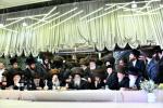 כ"ק אדמו"ר מצאנז קלויזענבורג שליט"א אויף א קורצע באזוך אין ארה"ק.