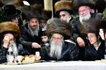 כ"ק אדמו"ר מצאנז קלויזענבורג שליט"א אויף א קורצע באזוך אין ארה"ק.