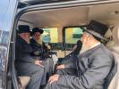 כ"ק אדמו"ר מצאנז קלויזענבורג שליט"א אויף א קורצע באזוך אין ארה"ק.