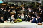 כ"ק אדמו"ר מצאנז קלויזענבורג שליט"א אויף א קורצע באזוך אין ארה"ק.